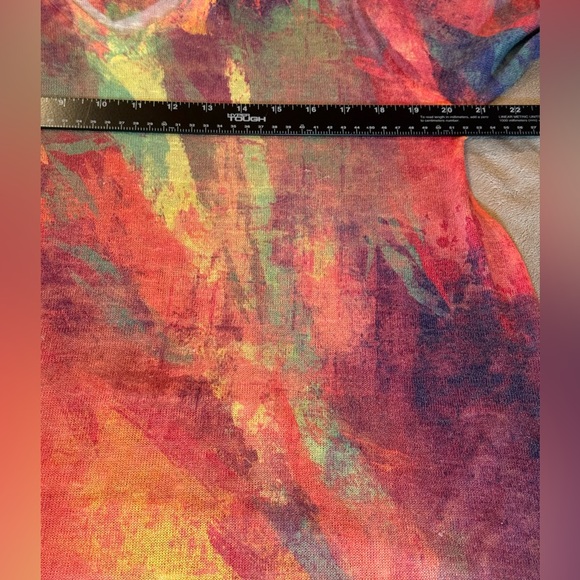 Soft Surroundings Multi-color sweater ladies’ size PXL - Picture 6 of 10